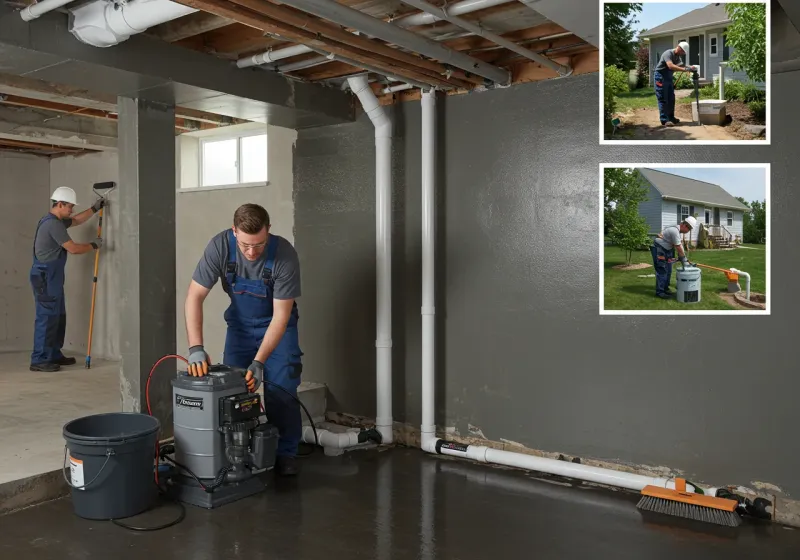 Basement Waterproofing and Flood Prevention process in The Dalles, OR